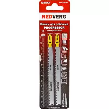 Пилка для лобзика универсальная REDVERG T345XF BIM 132мм 2шт (820341)