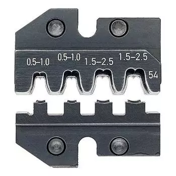 Плашка опрессовочная: Junior Power Timer/ контакты типа "розетка" 18.8 мм, 0.5-2.5 мм, 4 гнезда