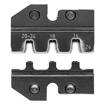 Плашка опрессовочная: штекеры Micro-Fit™ Molex, AWG 24-20/18/16, 3 гнезда