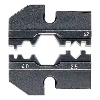 Плашка опрессовочная: штекеры Solar (Huber + Suhner), 2.5/4.0 мм, 3 гнезда