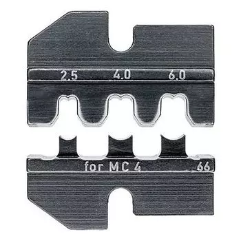 Плашка опрессовочная: штекеры Solar MC 4 (Multi-Contact), 2.5-4.0-6.0 мм, 3 гнезда
