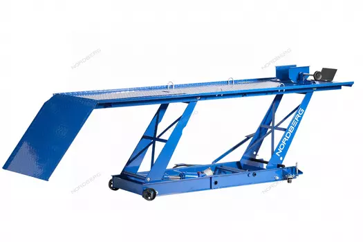 Подъемник для мотоциклов, 450 кг, с ножным и пневмоприводом NORDBERG N4M1