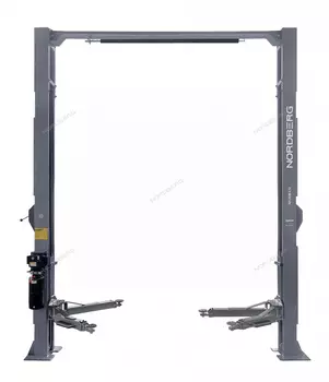 Подъемник двухстоечный 4,5 т, верхняя синхронизация, 380 В NORDBERG N4124HM-4,5G