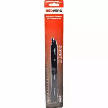 Полотно для сабельной пилы по плитке REDVERG S228RIFF HM 228мм (820541)