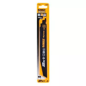 Полотно для сабельной пилы универсальное DeWalt DT2308L S1120СF 228мм 5шт