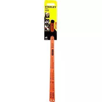 Полотно по металлу STANLEY Rubis TPI24 300мм 2шт 0-15-906