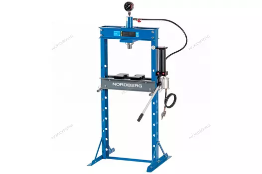 Пресс гидравлический 20т, ручной и пневмопривод NORDBERG N3620AL