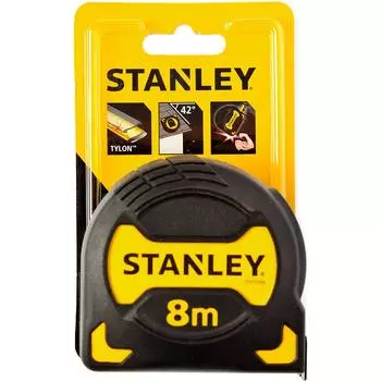 Рулетка измерительная STANLEY Grip Tape 8м х 28мм STHT0-33566