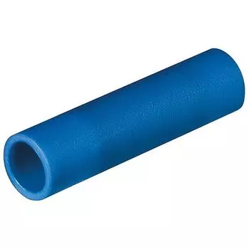 Соединители встык, изолированные, синие, 1.50-2.50 мм, 100 шт