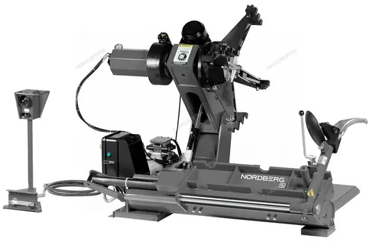 Станок шиномонтажный, 380V для грузовых машин 14"-46" (до 56" с расширителями) серый NORDBERG 46TRK4