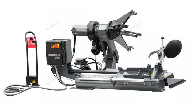 Станок шиномонтажный 380V для грузовых машин, зажимы 14-26", серый NORDBERG 46TRK(G)
