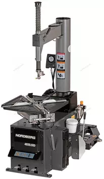 Станок шиномонтажный 380V п/автомат, 2х скор., стол с накладками, серый NORDBERG 4639,5ID(G) 380