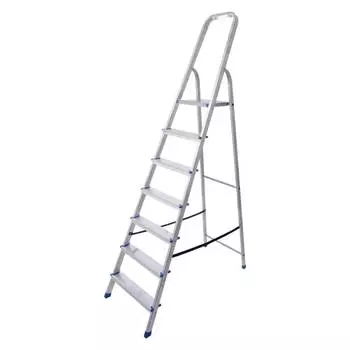 Стремянка алюминиевая STAIRS односекционная 7 ступеней (AS07)