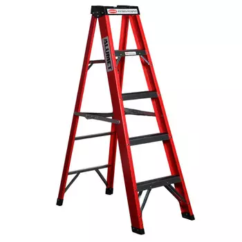 Стремянка стеклопластиковая Алюмет односекционная 4 ступени (SF1004)