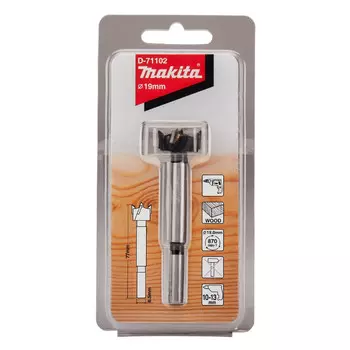 Сверло Форстнера по дереву Makita STANDARD 19x77мм (D-71102)