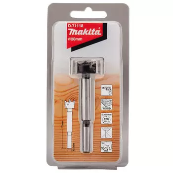 Сверло Форстнера по дереву Makita STANDARD 20x77мм (D-71118)