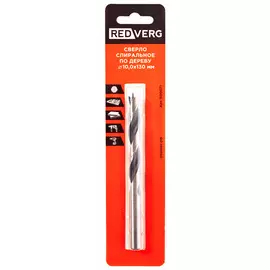 Сверло по дереву RedVerg HCS 10х115мм (600071)