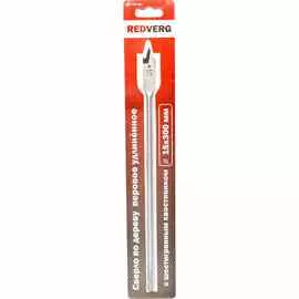 Сверло по дереву RedVerg HCS 15x300мм перовое (600801)