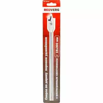 Сверло по дереву REDVERG HCS 19x300мм перовое (600841)