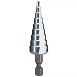 Сверло по металлу Makita HSS-TiN 4-12мм ступенчатое (D-40141)