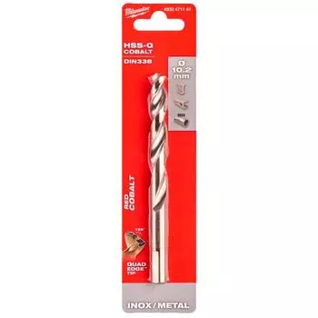 Сверло по металлу Milwaukee HSS-CO 10.2x133мм (141)