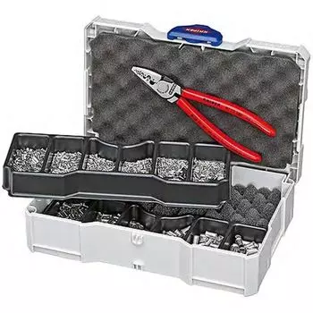 TANOS Набор для опрессовки: KN-9771180, гильзы неизолированные DIN 46228 0.75/1/1.5/2.5/4/6/10/16/25
