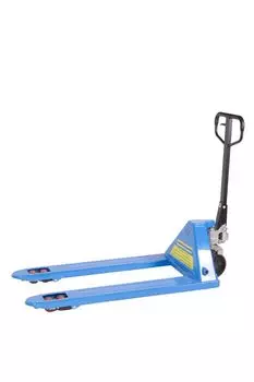 Тележка гидравлическая 2500 кг 1220х685 мм TOR RHP(BF) широковильная (полиуретан.колеса)