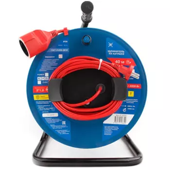 Удлинитель PowerCube на катушке 10А 40м (PC20202)