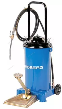 Установка для раздачи густой смазки с педалью, 12 л