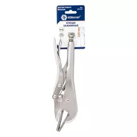 Зажимные клещи Кобальт для листового металла 250мм 244-261
