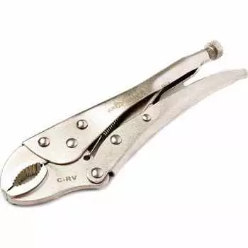 Зажимные клещи Квалитет полукруглый 250мм ЗР-250