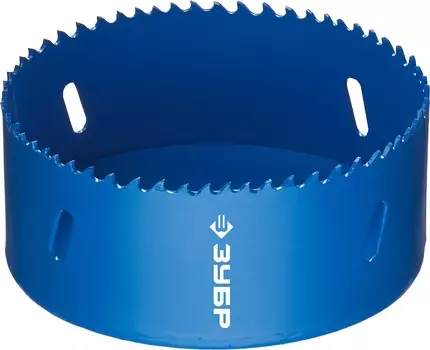 ЗУБР 102 мм, сталь Р6М5, биметаллическая коронка (29531-102)