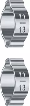 ЗУБР 11 - 13 мм, 2 шт, обжимной хомут, Профессионал (64929-11-13)