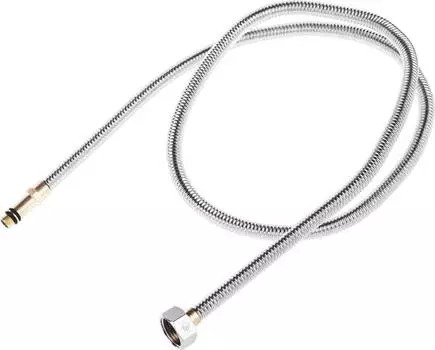 ЗУБР 1/2, 1.2 м, гайка-штуцер, сильфонная подводка для смесителей с удлиненным штуцером (51013-120)