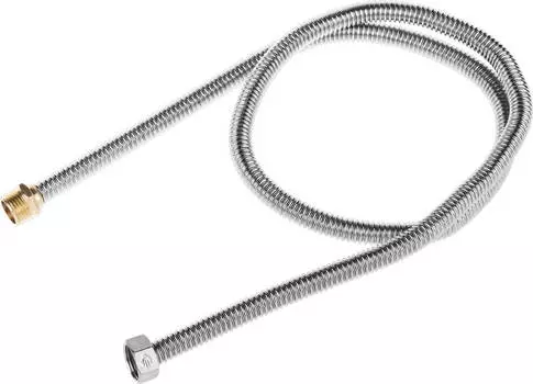 ЗУБР 1/2, 1.2 м, гайка-штуцер, сильфонная подводка для воды (51011-G/S-120)