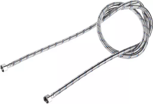 ЗУБР 1/2, 2 м, гайка-гайка, гибкая подводка для воды (51005-G/G-200)