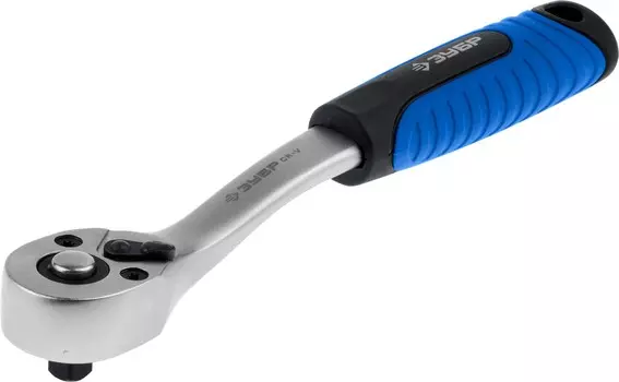 ЗУБР 1/4, 72 зубца, трещотка для торцовых головок (27730-1/4)