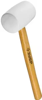 ЗУБР 230 г, белая, резиновая киянка (20511-230)
