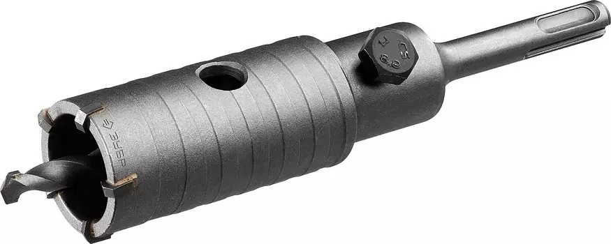 ЗУБР 35 мм, SDS - Plus, 5Т, коронка по бетону с оснасткой (29211-35)