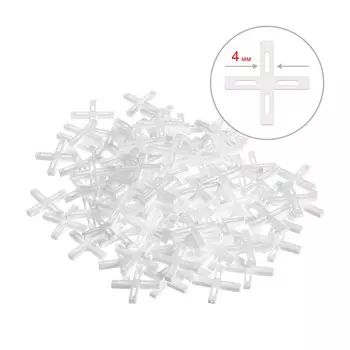 ЗУБР 4 мм, 100 шт, крестики для плитки (33811-4)