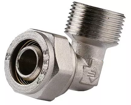 ЗУБР цанга-штуцер, 1/2 х 16 х 2.0 мм, уголок (51409-16-1/2)