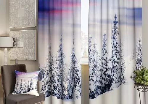 Ели в снегу