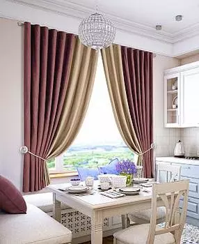 Гирос (бруснично-бежевый)