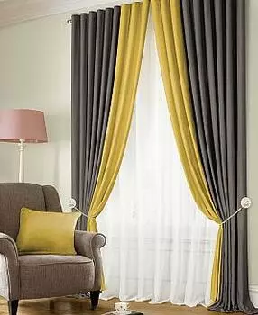 Клом (серо-лимонный)