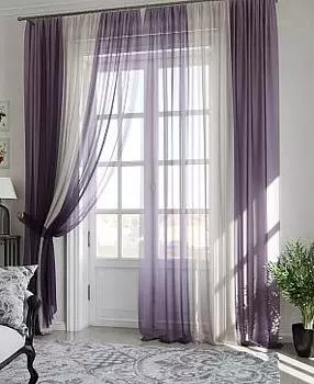 Лаури (фиолетово-серый) - 290 см