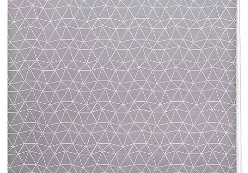 Миниролл Геометрическая сетка (серый)