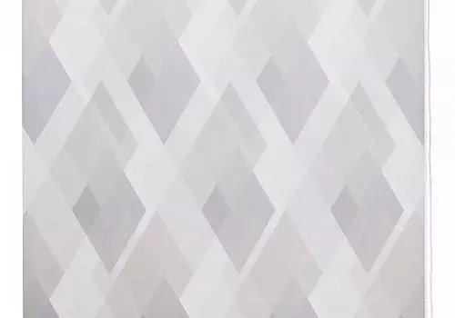 Миниролл Ромбы (серо-фиолетовый)