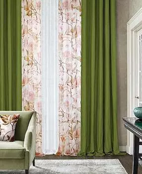 Пиони (зеленый)