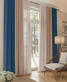 Ядри (бежево-синий)