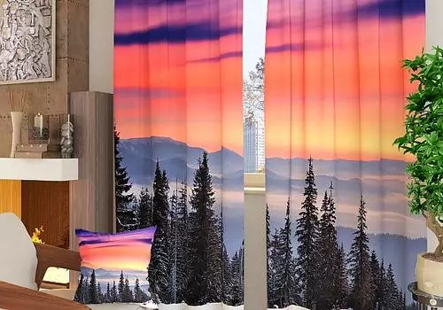 Закат в горах